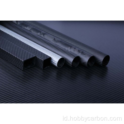 Serat Karbon Kustom Twill Carbon Fiber Tube